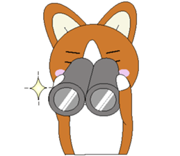 The Corgi which doesn't seem to be a dog sticker #6930532
