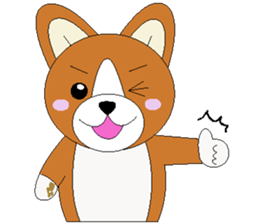 The Corgi which doesn't seem to be a dog sticker #6930550