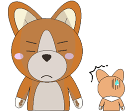 The Corgi which doesn't seem to be a dog sticker #6930557