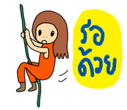 ngingi lovely girl sticker #6931428