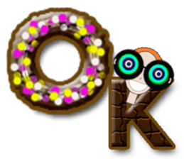 glasses girl Lyn-chan7 sticker #6931458