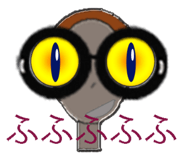 glasses girl Lyn-chan7 sticker #6931459