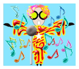 glasses girl Lyn-chan7 sticker #6931464