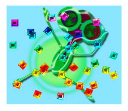 glasses girl Lyn-chan7 sticker #6931466