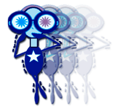 glasses girl Lyn-chan7 sticker #6931471