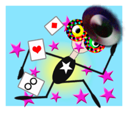 glasses girl Lyn-chan7 sticker #6931484