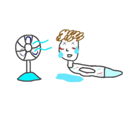 permanent wave sticker #6931551