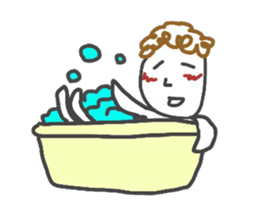 permanent wave sticker #6931557