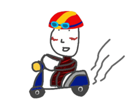 permanent wave sticker #6931561