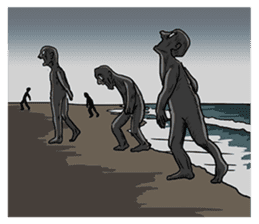 Zombies vs Momotaro sticker #6932210