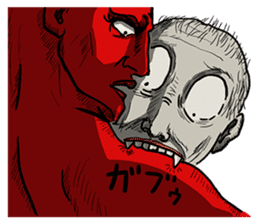 Zombies vs Momotaro sticker #6932214