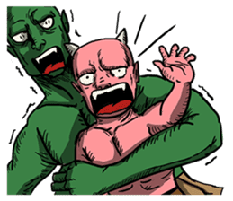 Zombies vs Momotaro sticker #6932216