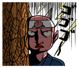 Zombies vs Momotaro sticker #6932219