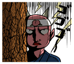 Zombies vs Momotaro sticker #6932219