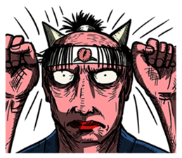 Zombies vs Momotaro sticker #6932227