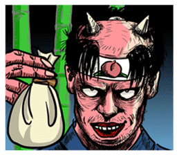 Zombies vs Momotaro sticker #6932229
