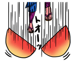 Zombies vs Momotaro sticker #6932235