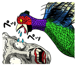 Zombies vs Momotaro sticker #6932243