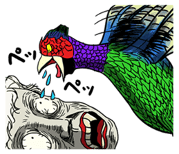 Zombies vs Momotaro sticker #6932243