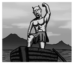 Zombies vs Momotaro sticker #6932247