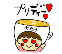 Boy wearing a costume and GAG sticker #6932340