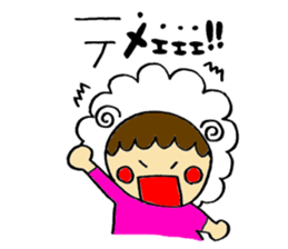 Boy wearing a costume and GAG sticker #6932356