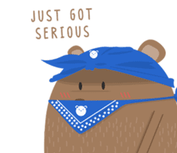 Mr.Bear's daily life sticker #6932856