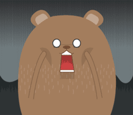Mr.Bear's daily life sticker #6932858
