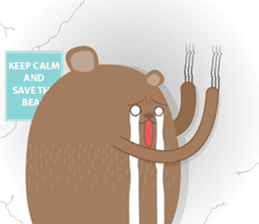 Mr.Bear's daily life sticker #6932869