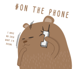Mr.Bear's daily life sticker #6932875