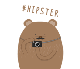 Mr.Bear's daily life sticker #6932879