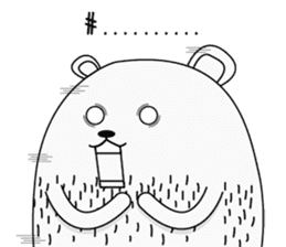 Mr.Bear's daily life sticker #6932880