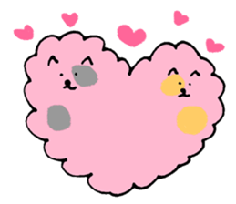 Cat of the unmanageable hair sticker #6933002