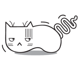 the weird kitten,Suki sticker #6933201