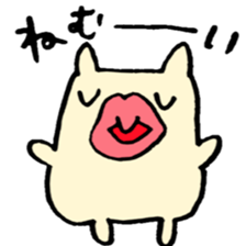 BIG lip BEAR. sticker #6933262