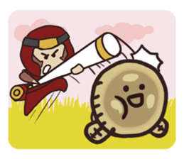 Monqi the Angry Ninja sticker #6933387