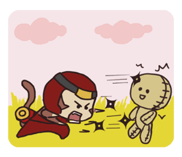 Monqi the Angry Ninja sticker #6933388