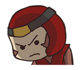 Monqi the Angry Ninja sticker #6933391