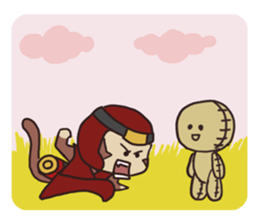 Monqi the Angry Ninja sticker #6933398