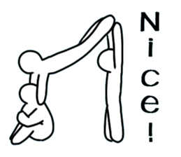 Group gymnastics.a sticker #6933498