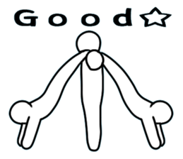 Group gymnastics.a sticker #6933502