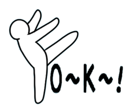 Group gymnastics.a sticker #6933526