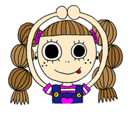 Braid Pako-chan sticker #6933648