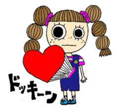 Braid Pako-chan sticker #6933650