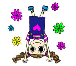 Braid Pako-chan sticker #6933652