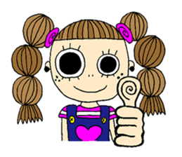 Braid Pako-chan sticker #6933659