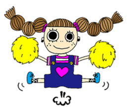 Braid Pako-chan sticker #6933671