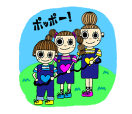 Braid Pako-chan sticker #6933672