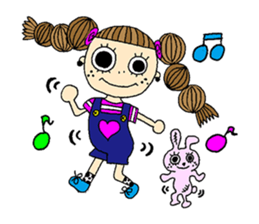 Braid Pako-chan sticker #6933673