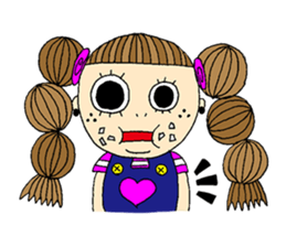 Braid Pako-chan sticker #6933676